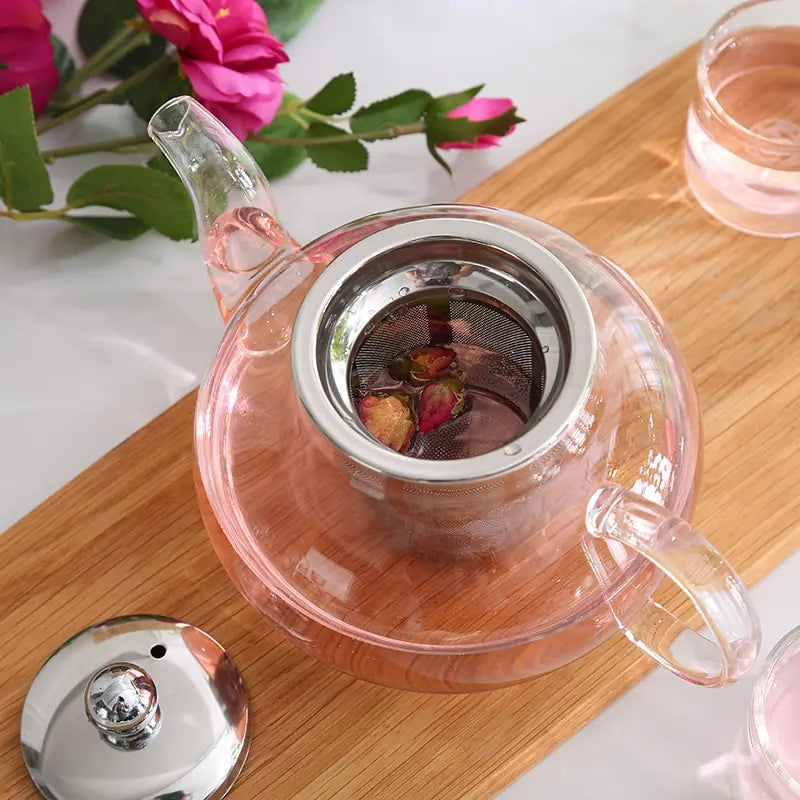 Glass Tea Cup Set