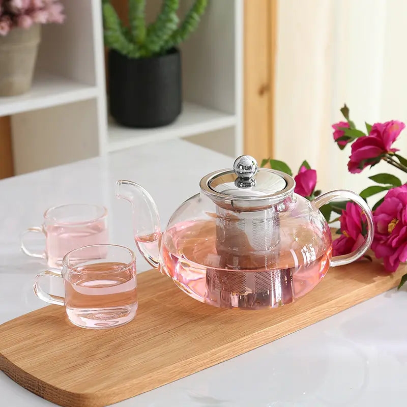 Glass Tea Cup Set