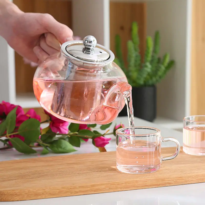 Glass Tea Cup Set